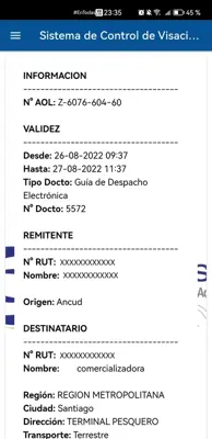 Decifrador QR AOL android App screenshot 3